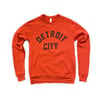 Detroit City Fleece Sweatshirt (Brick)