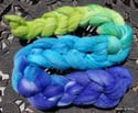 Mermaids Gradient 6+ ounces Targhee Bamboo Silk Combed Top - ON SALE
