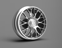 1/64 Scale BMW M Sport F30 wheels - 9mm