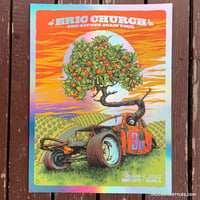 Image 2 of Eric Church - Official Gig Poster 3.4.22 Orlando - Foil Variant