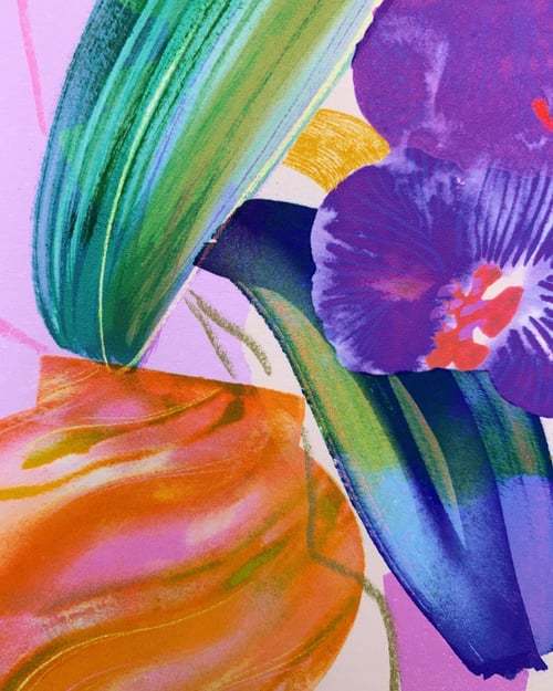 Image of Orchid mini-print