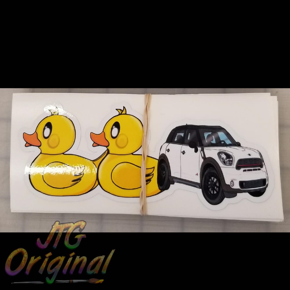 "Duck Duck Micro" 6" Waterproof Stickers