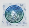 Blue Ring Octopus- Green/blue