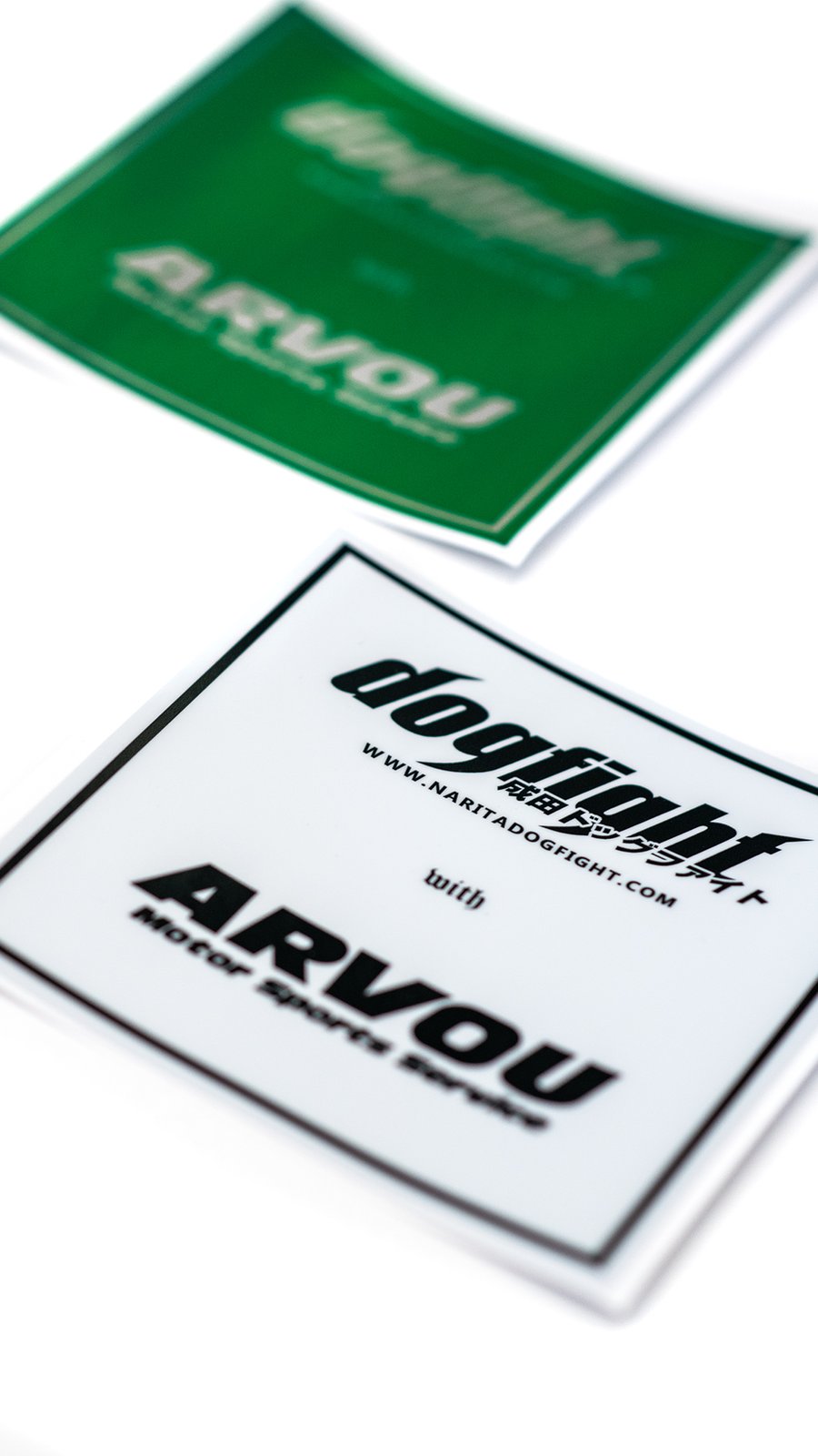 Dogfight x Arvou Partnership Decal | NDF Café