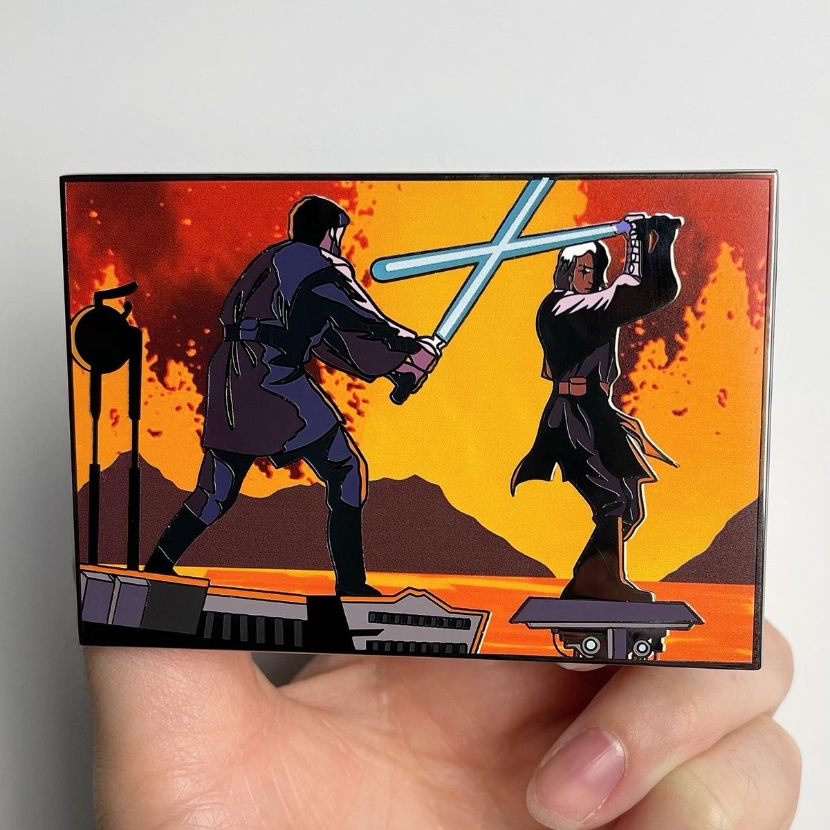 Image of 'Battle of the Heroes' Premium Pin