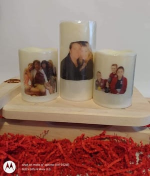 Image of Personalized Candles