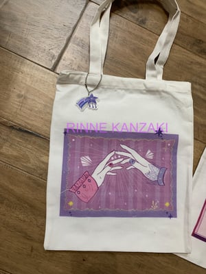 Image of Original Canvas Totes (+charms included with some designs)