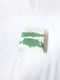 Image of 70) THE 'O' IMPRINT - TWO TONE - SIZE S - OFFWHITE & GREEN