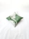 Image of 71) THE 'O' IMPRINT - TWO TONE - SIZE S - OFFWHITE & GREEN