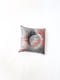 Image of 74) THE 'O' IMPRINT - TWO TONE - SIZE S - MARBLED CHARCOAL & RED