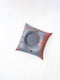 Image of 75) THE 'O' IMPRINT - TWO TONE - SIZE S - WASHED NAVY & RED