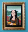 Mona Lisa Polymer Painting 