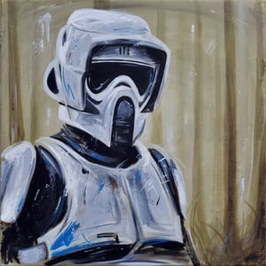 Image of SCOUT - ORIGINAL ACRYLIC PAINTING