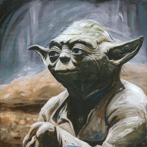 Image of MASTER - ORIGINAL ACRYLIC PAINTING