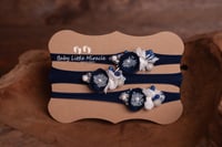 Image 2 of Christmas headband navy