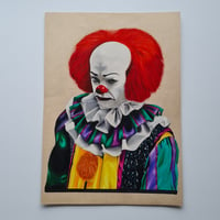 Pennywise (Tim Curry) original A4 drawing