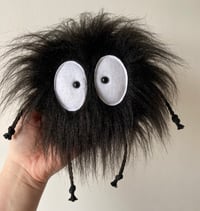 Image 1 of Soot sprite plushie with arms and legs - spirited away - made to order