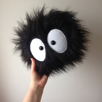 Image 1 of Medium soot sprite plushie - spirited away - made to order