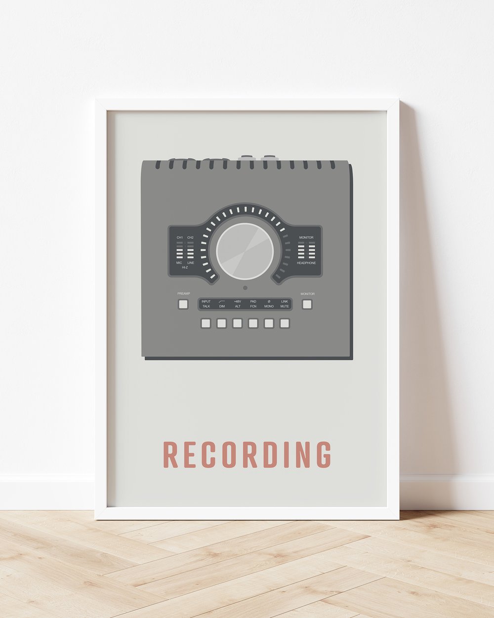 Image of Recording Interface Print