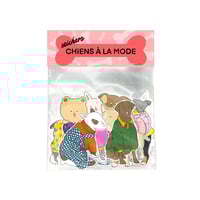 Image of Stickers - Chiens à la mode 