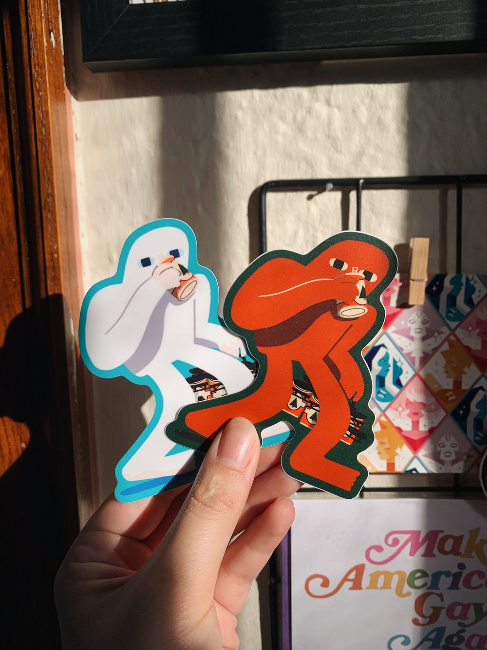 Image of Bigfoot matte sticker 