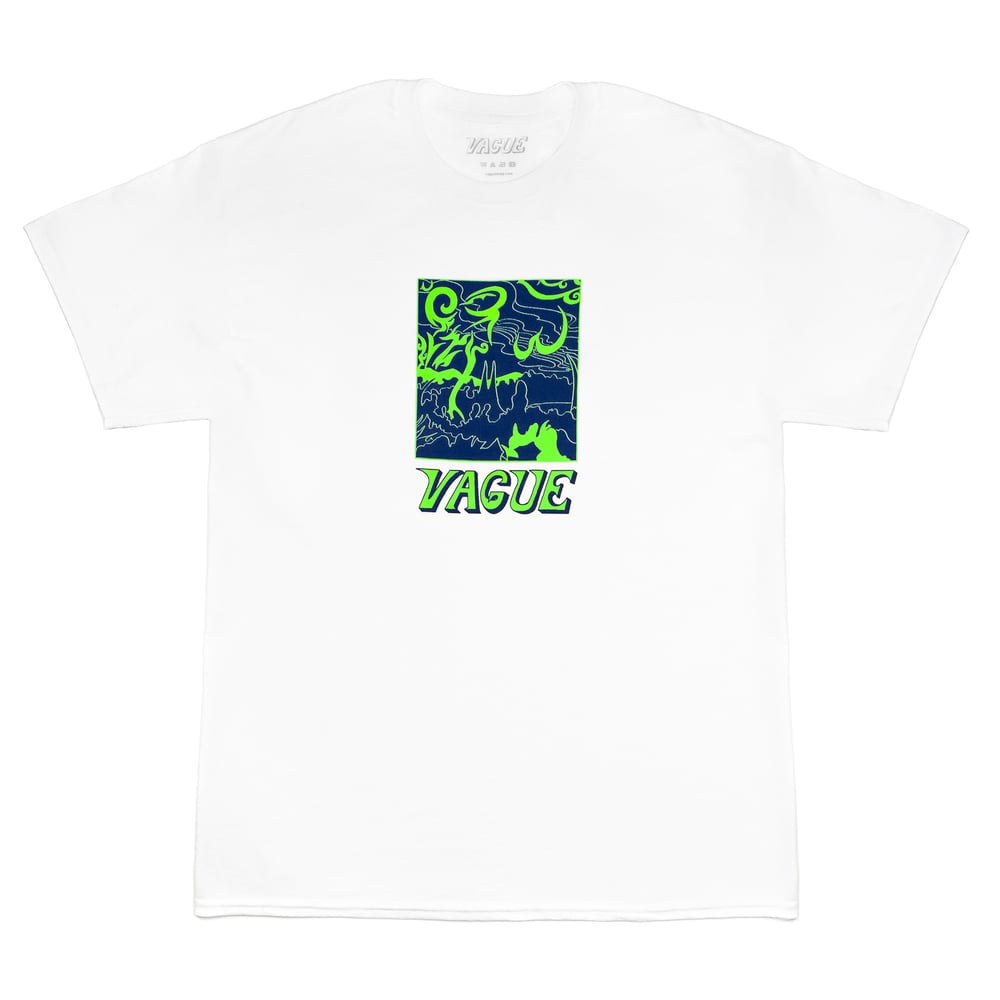 Image of Vague x Gaurab Thakali - White T-Shirt