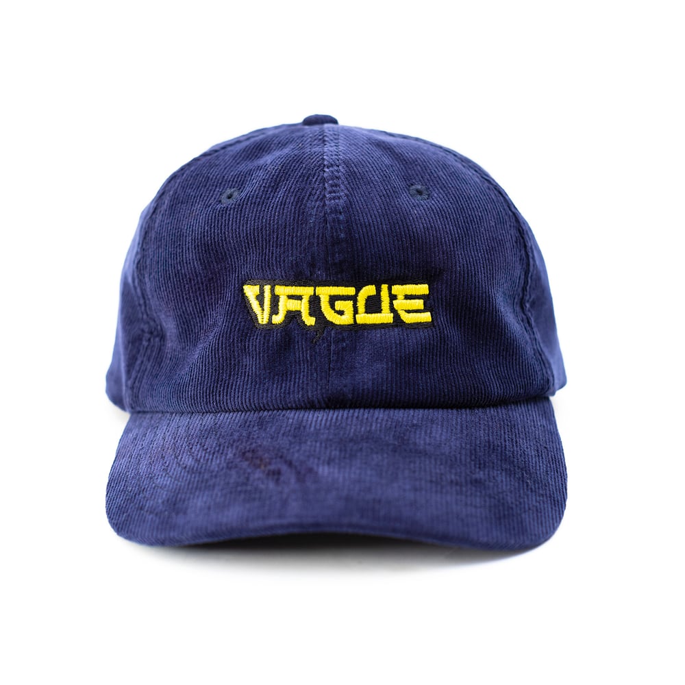 Image of Vague x Melissa Jarram - Cord Hat - Navy