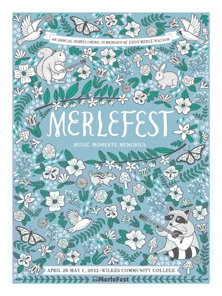 Image of MerleFest 2022 Poster