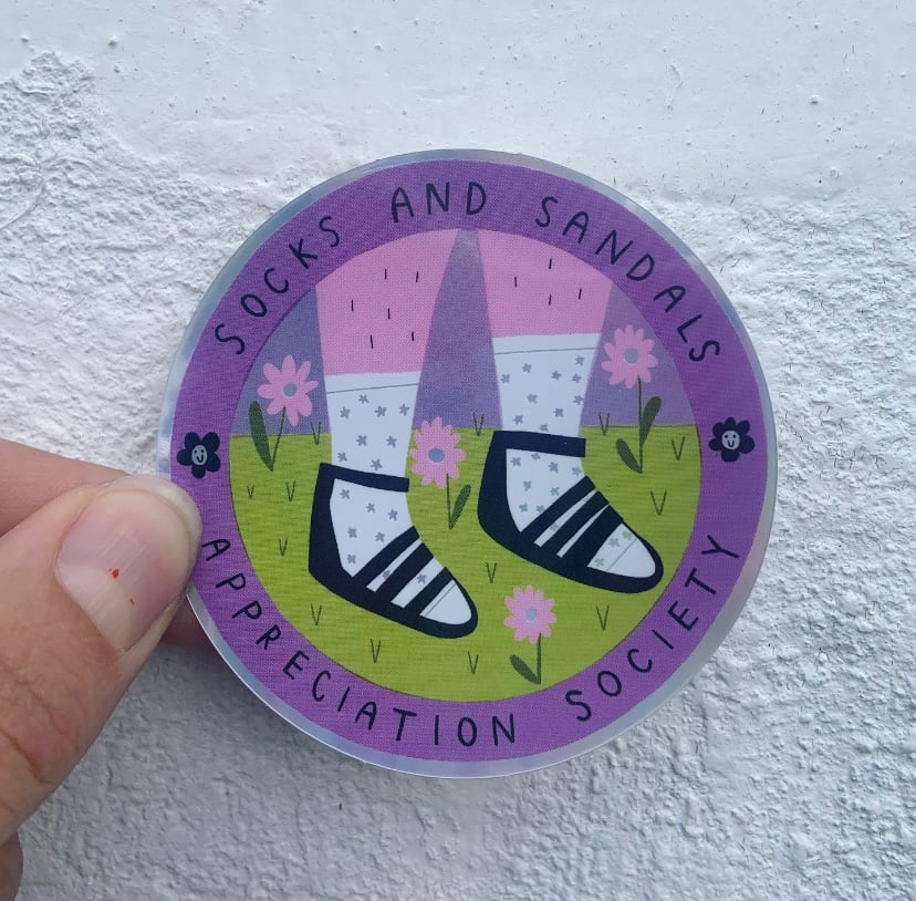 Image of Socks & Sandals Sticker 