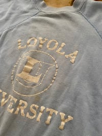 Image 5 of SUNFADED LOYOLA UNIVERSITY SHORT SLEEVE SWEATSHIRT