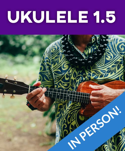 Image of Ukulele 1.5 for Adults (4 Week Class, In Person)
