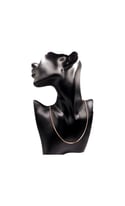 Rose Gold Box Link Fashion Necklace 