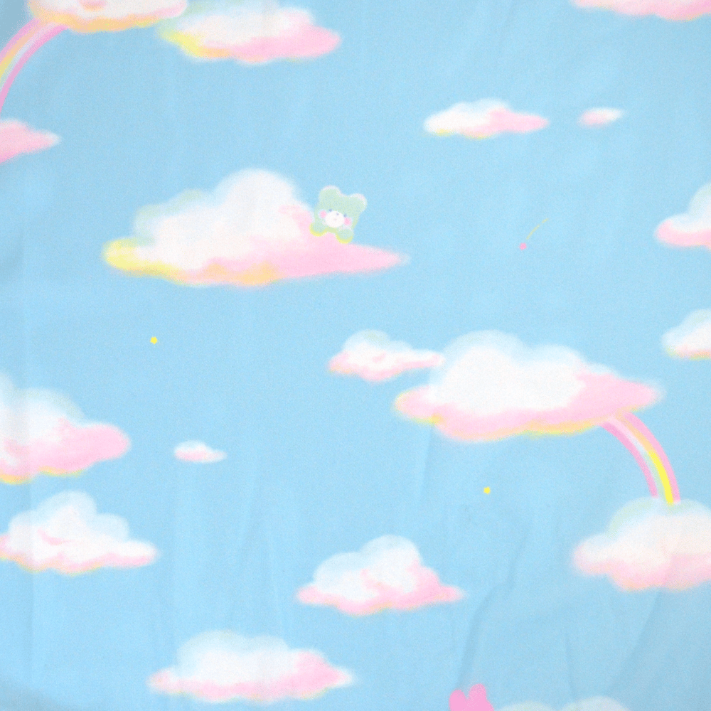 Fluffy Rainbow JSK: Sky Blue