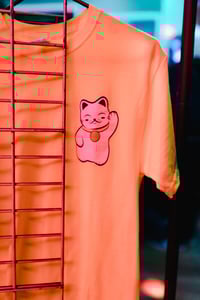 Image 5 of Unlucky Cat Yellow Tee