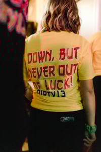 Image 2 of Unlucky Cat Yellow Tee