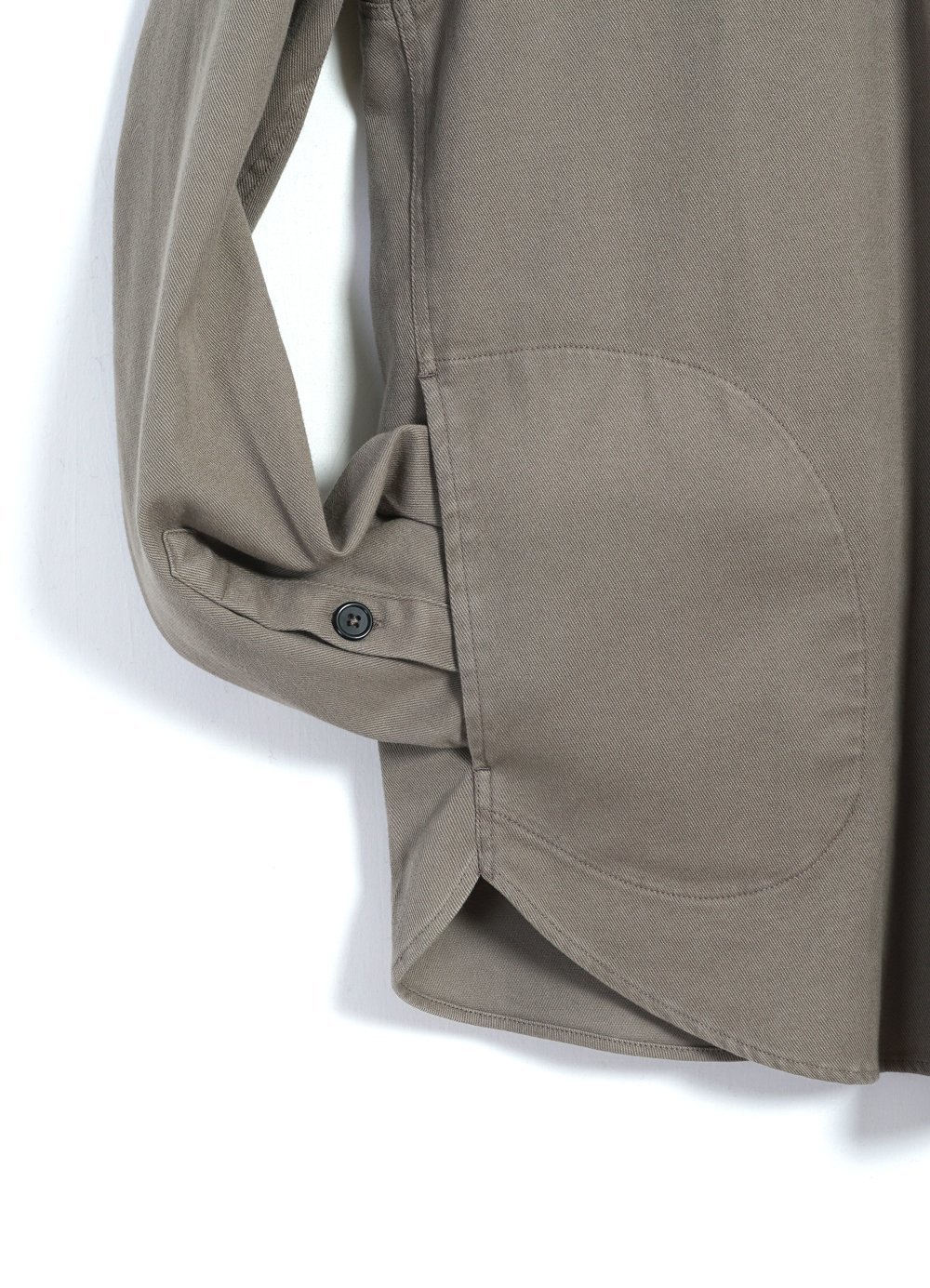 Hansen Garments ROBERT | Casual Pull-on Shirt | light grey