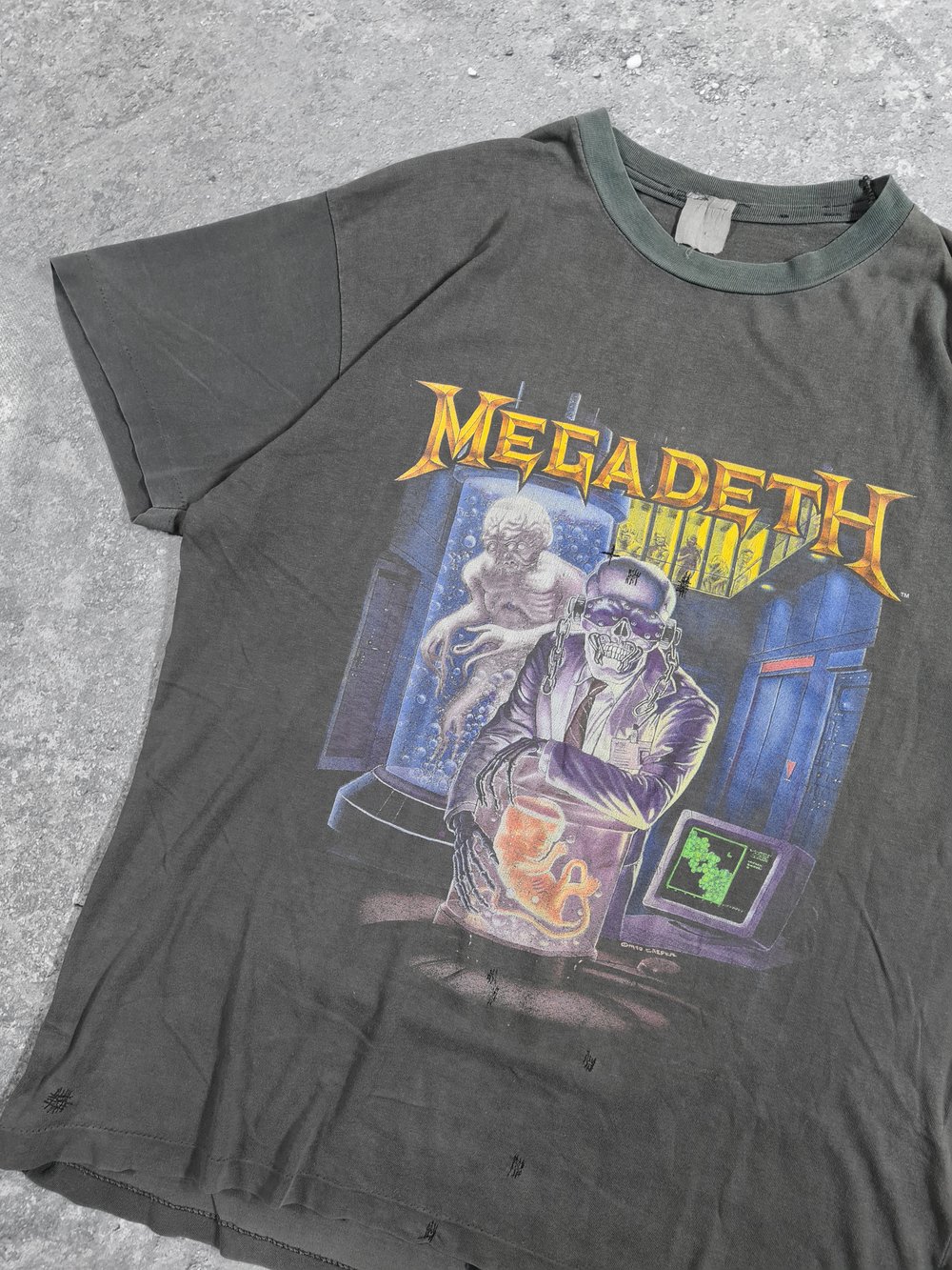 *Rare* Megadeth 1991 'Vic Rattlehead' T-Shirt