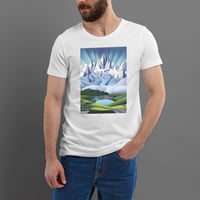 Image 2 of T-Shirt Uomo G - Montagna futurista (Nsl003)
