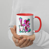 Image 4 of Love Medical Field Worker Mug with Color Inside
