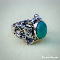 Image 2 of Nausicaä of the Valley of the Wind Turquoise Ring