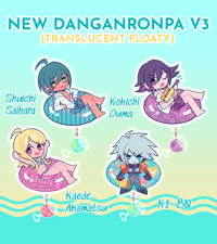 Image 4 of DANGANRONPA S Summer Drink Charms 
