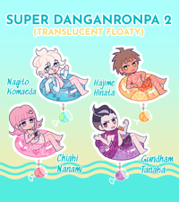 Image 5 of DANGANRONPA S Summer Drink Charms 
