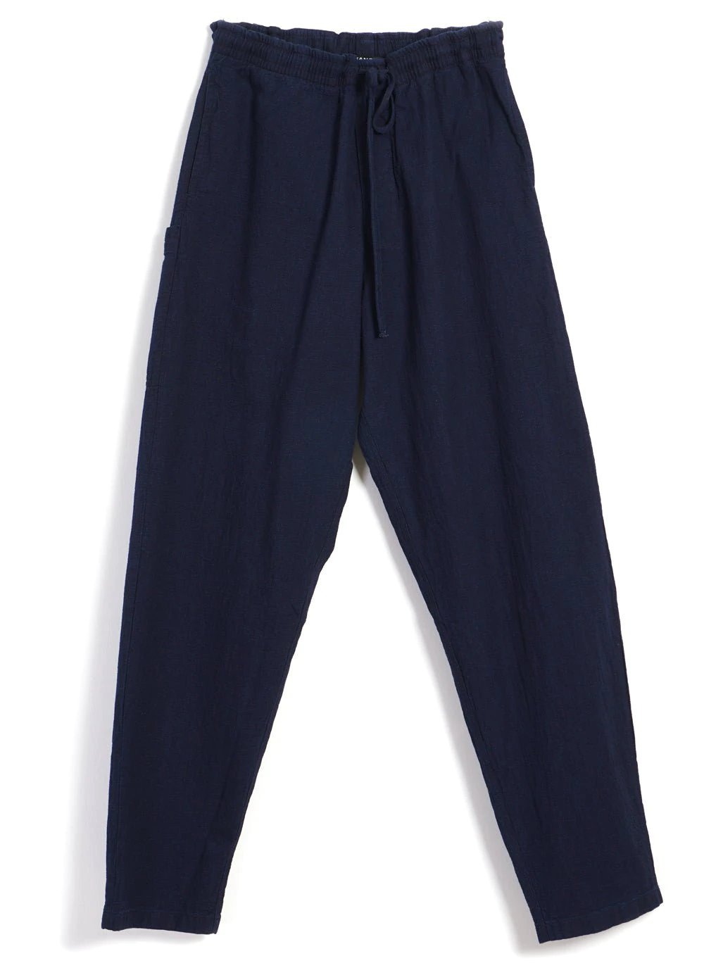 Hansen Garments JACK | Casual Drawstring Pants | waffle indigo