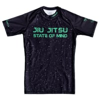 Image 1 of DEEP SPACE GLITCH RASHGUARD