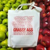 Image 1 of Muchas “Grassy Ass” Tote Bag