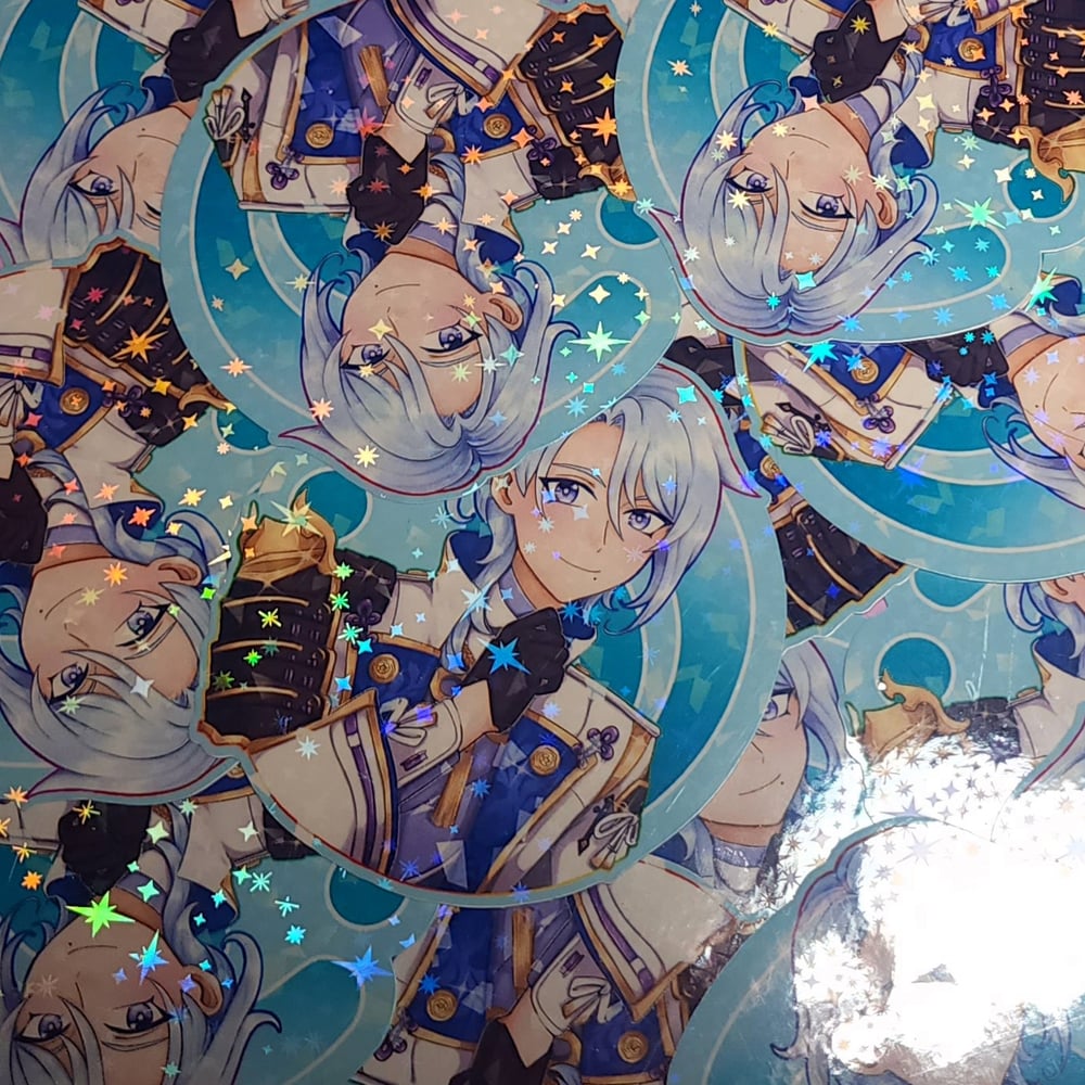 Image of Genshin Impact Holo Stickers: Inazuma