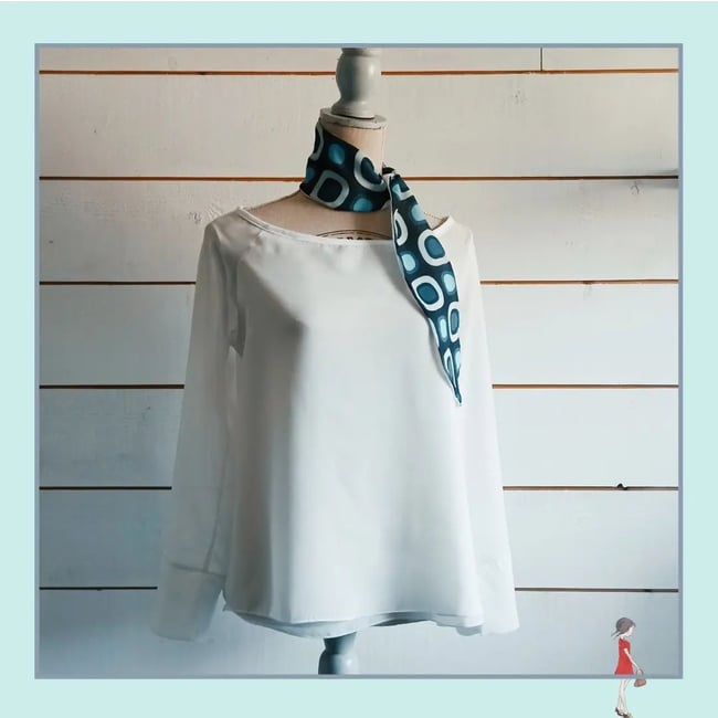 Blouse fluide blanche