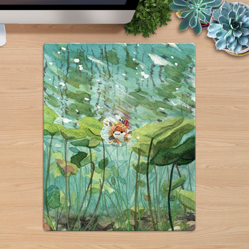 Image of Pond Spirit Mouse Pad - PREORDER