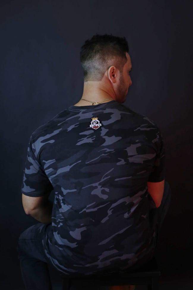 Uni Sex Street Royalty Dark Camo T-Shirt