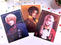 Fire Emblem Three Houses・House Leaders A3 / A4 / A5 Prints